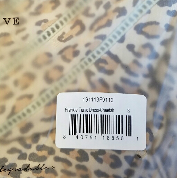 New spell designs frankie tunic dress cheetah S - Picture 8 of 8